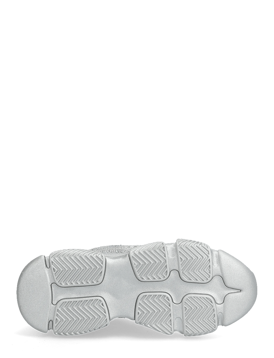 Steve Madden - Privy - chunky sneaker - silver - 4