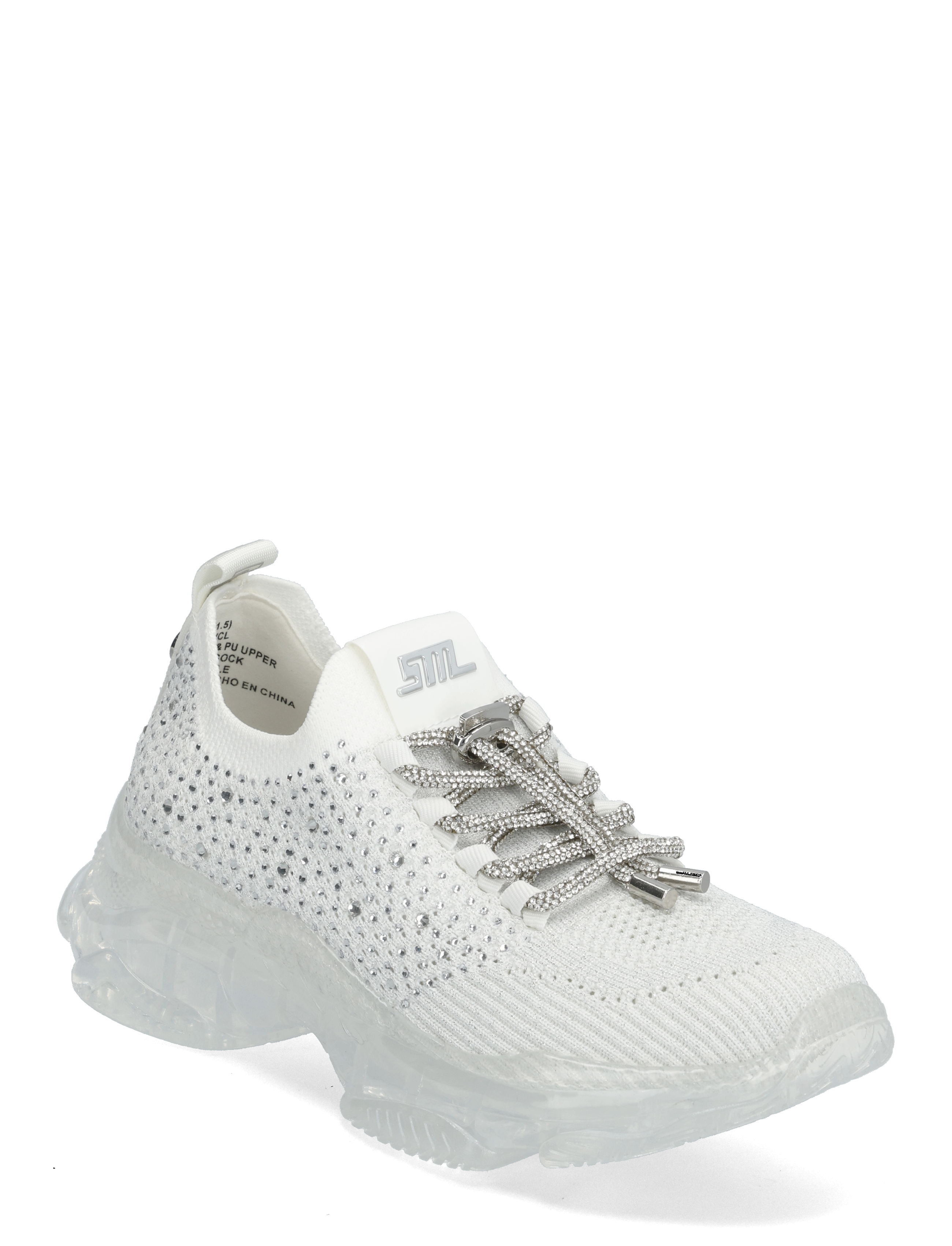Steve Madden Meter Sneaker - Schuhe - WHITE/CLEAR / white