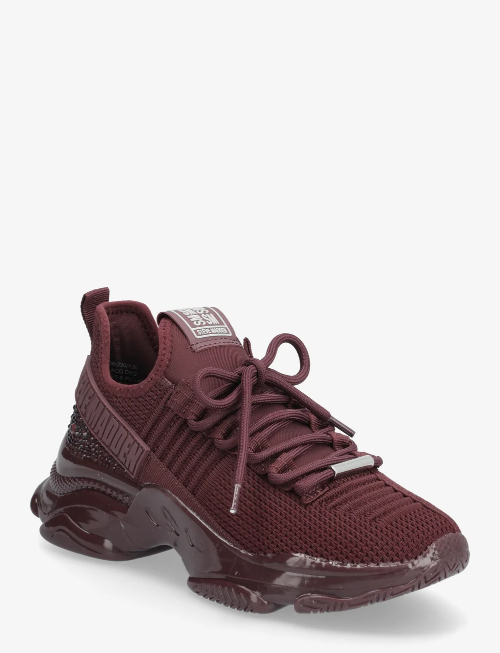 Steve Madden - Maxilla-R-E - chunky sneakers - dk cherry lacq - 0