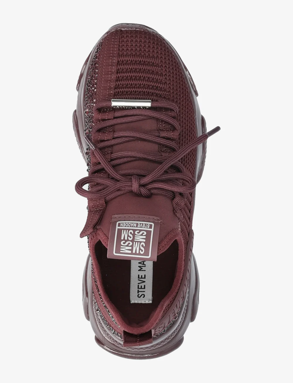 Steve Madden - Maxilla-R-E - chunky sneakers - dk cherry lacq - 3