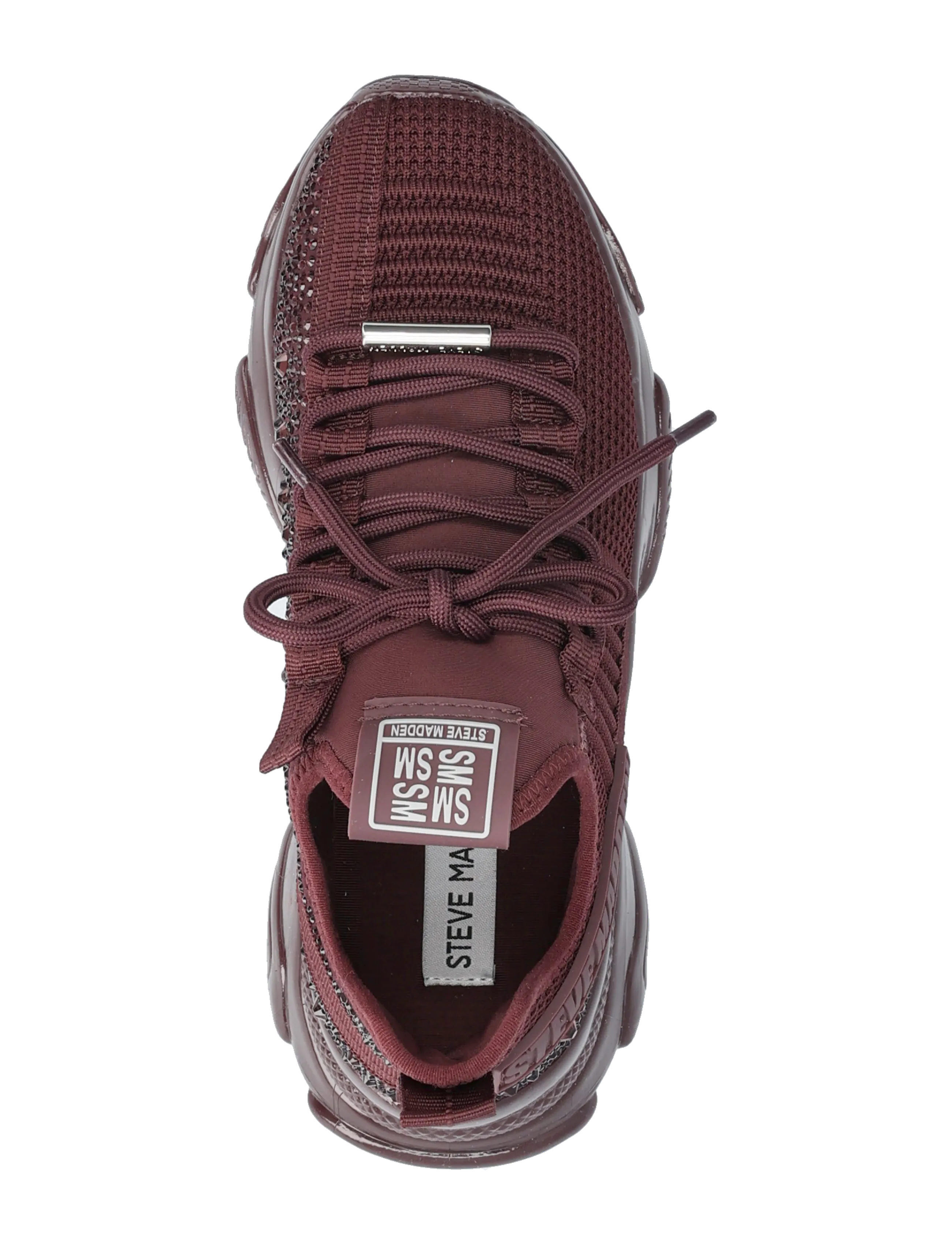 Steve Madden - Maxilla-R-E - chunky sneakers - dk cherry lacq - 3