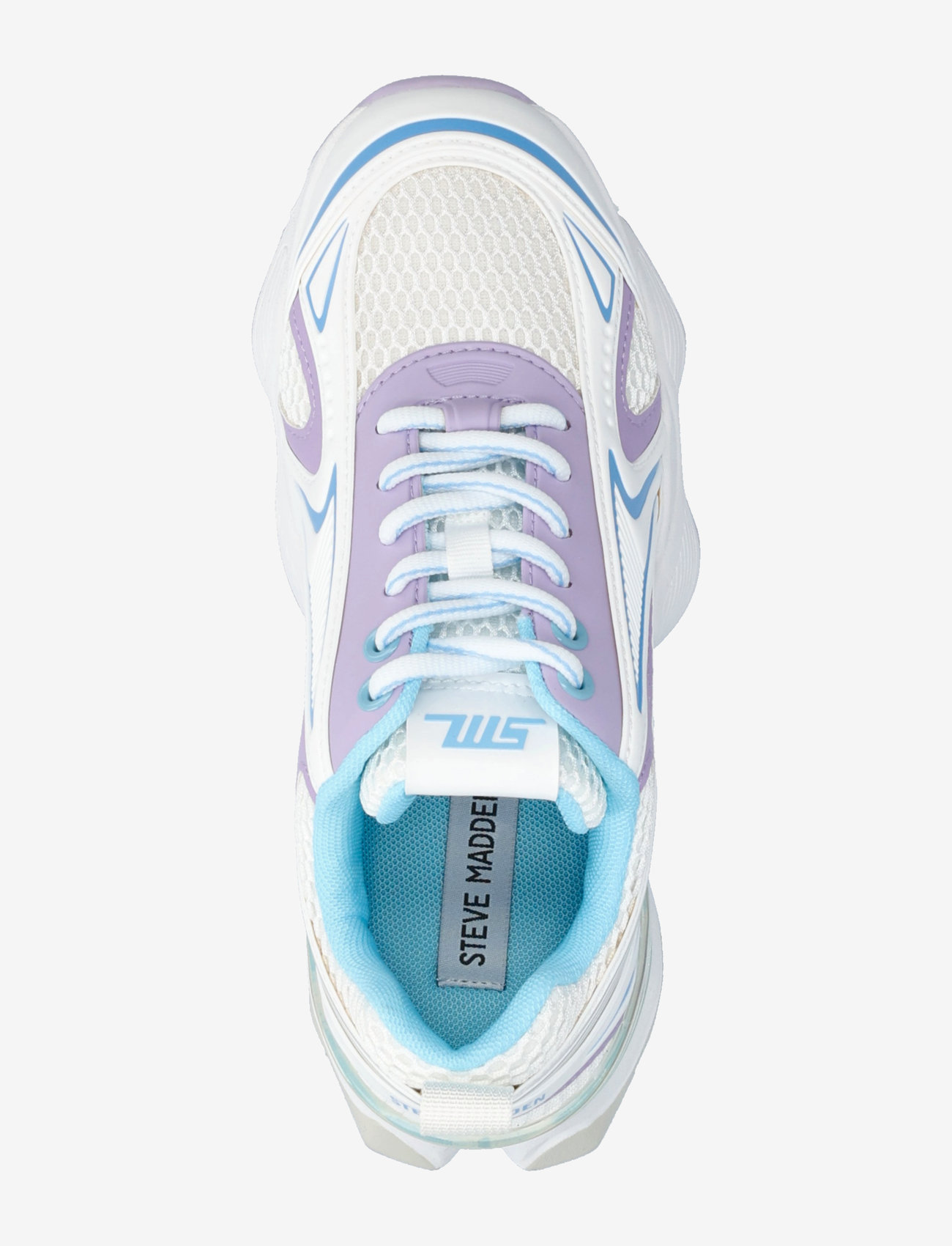 Steve Madden - Speedster-E Sneaker - robustsed tossud - white / bb lavender - 3