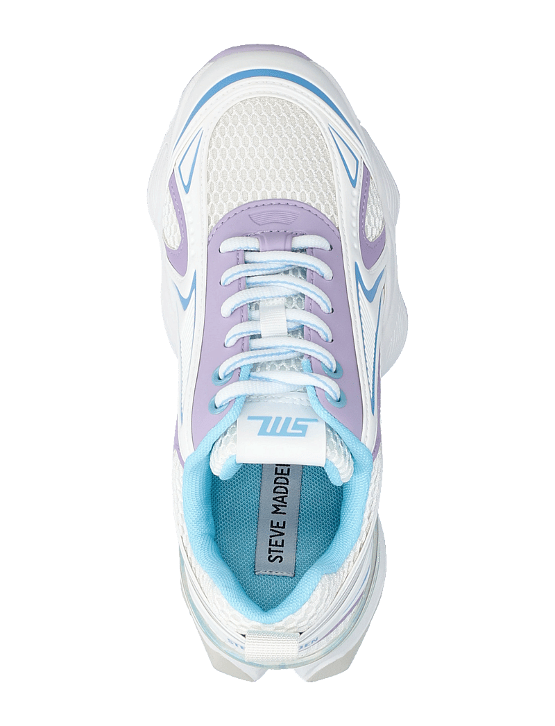 Steve Madden - Speedster-E Sneaker - chunky sneakers - white / bb lavender - 3