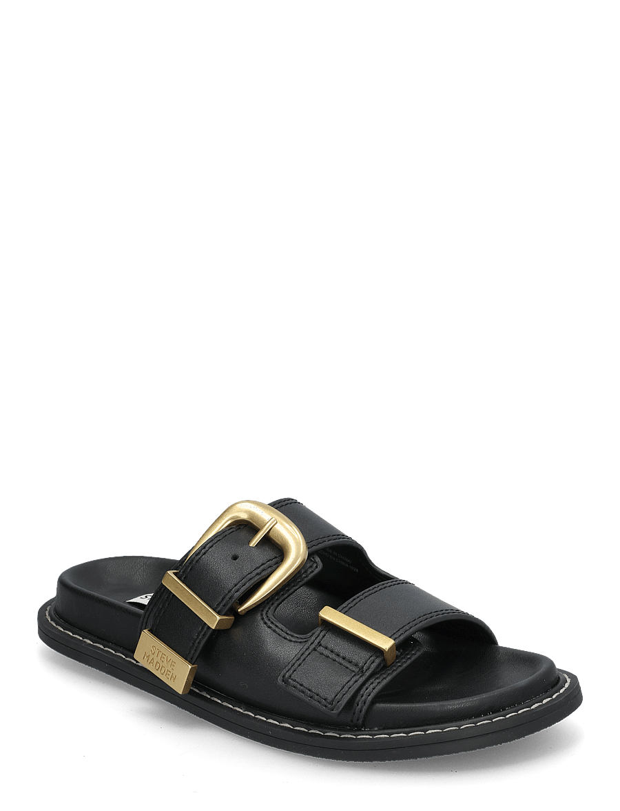 Steve Madden - Arch-E Slides - blk action leather - 0