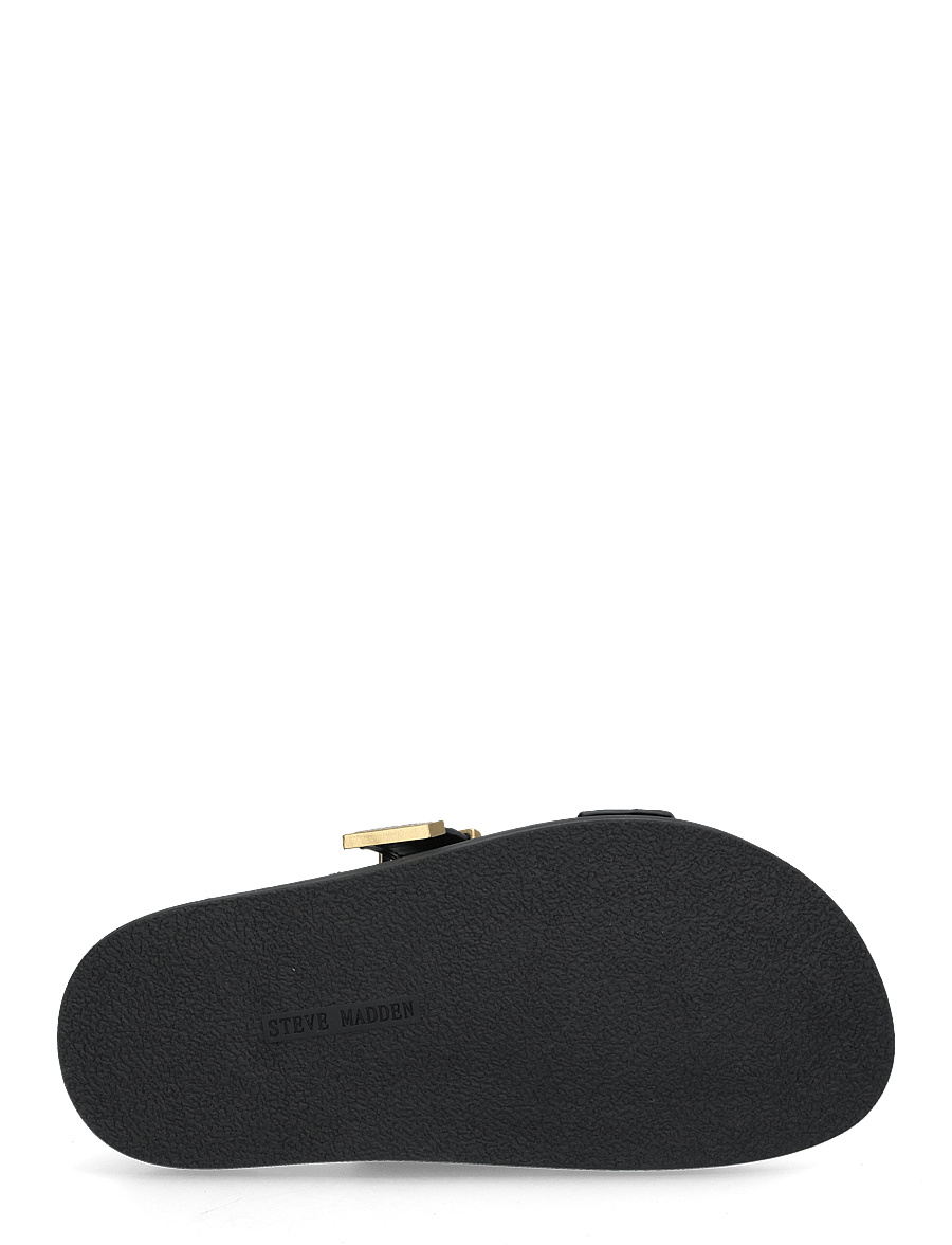 Steve Madden - Arch-E Slides - blk action leather - 4