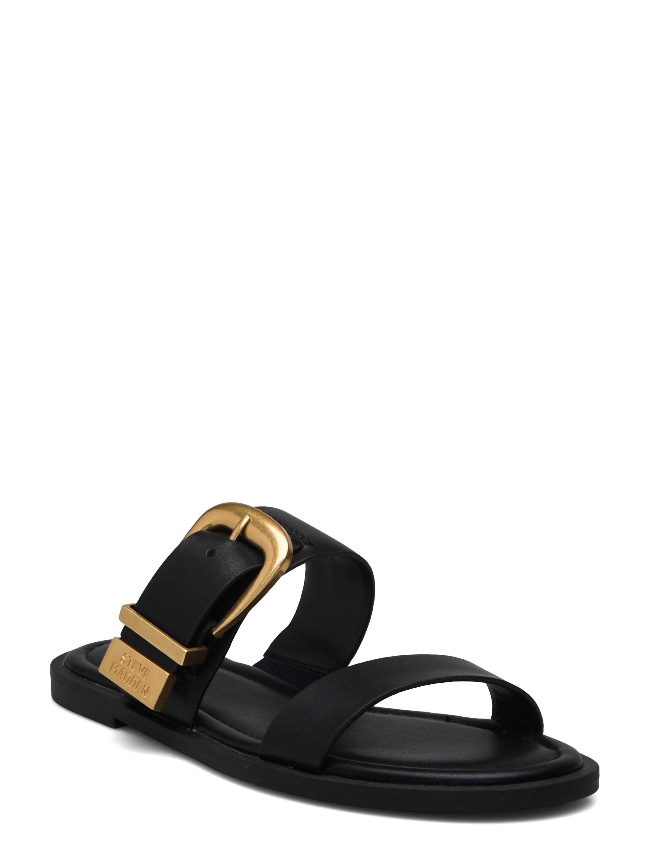 Steve Madden Strider-E sandal - Jalanõud - BLACK LEATHER / black