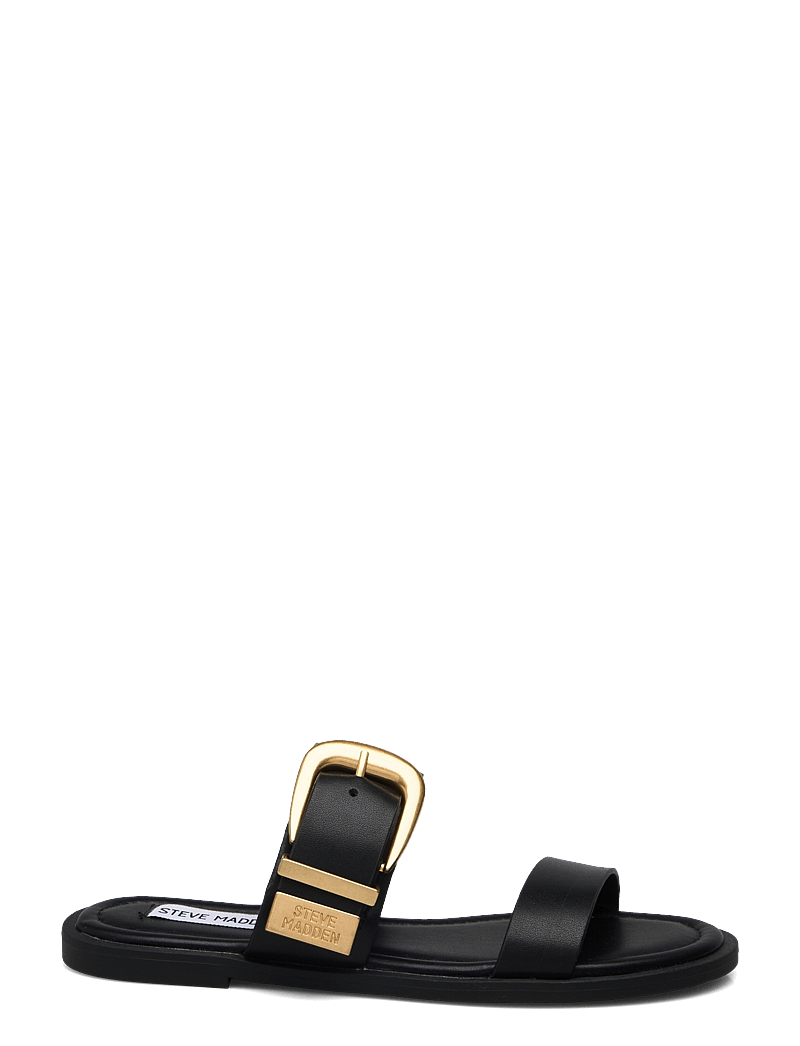 Steve Madden - Strider-E sandal - flache sandalen - black leather - 1