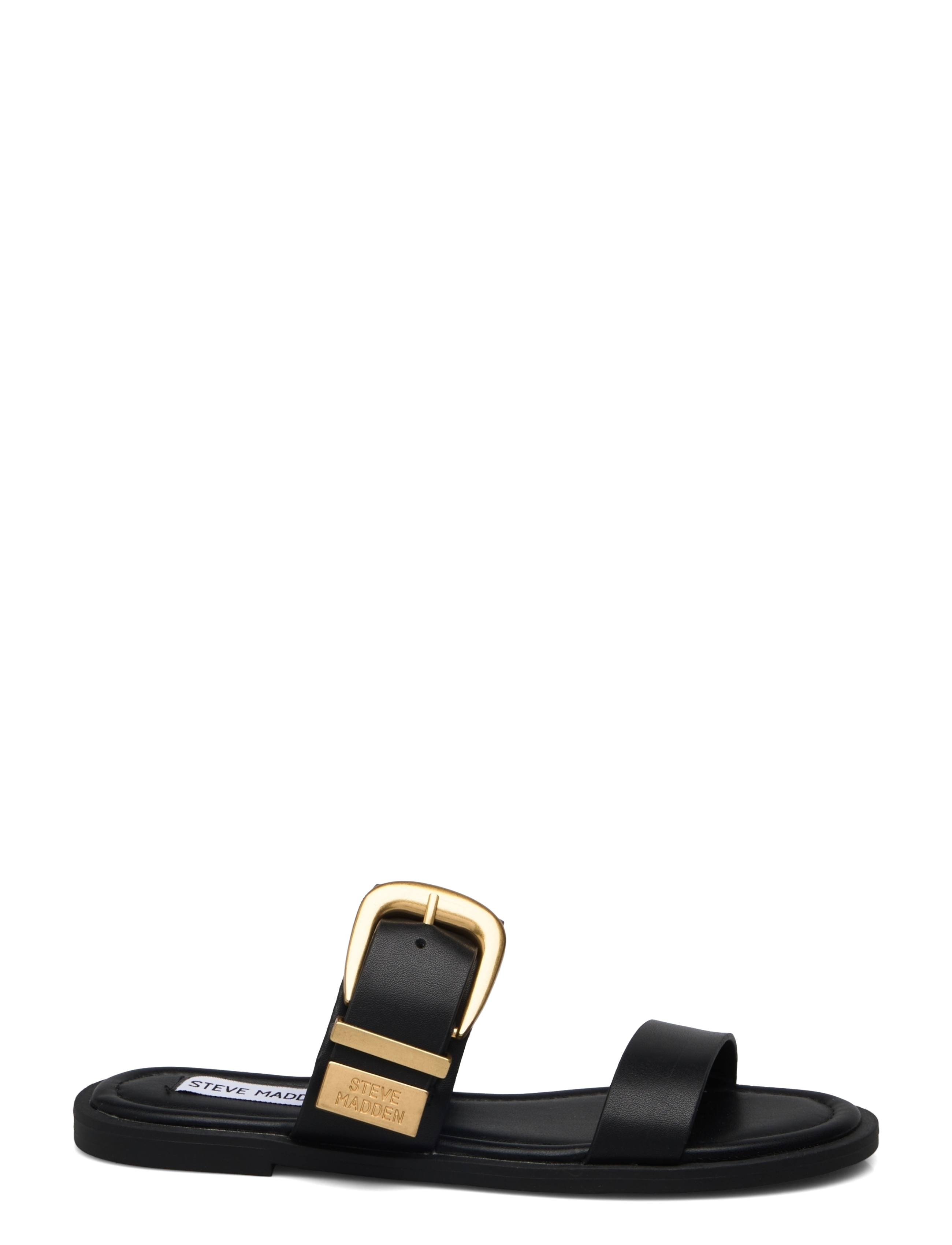Steve Madden - Strider-E sandal - black leather - 1