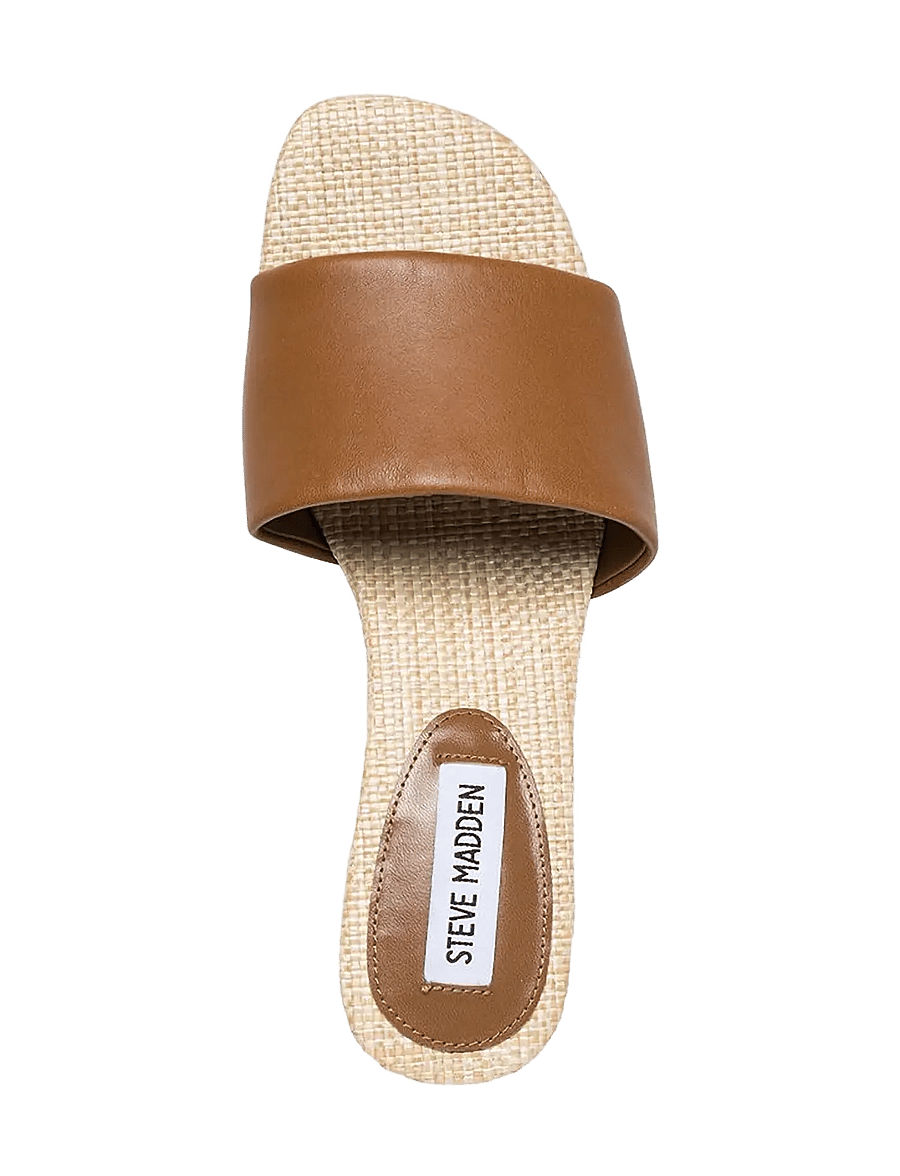 Steve Madden - Blanche - pantoletten mit absatz - tan leather - 3