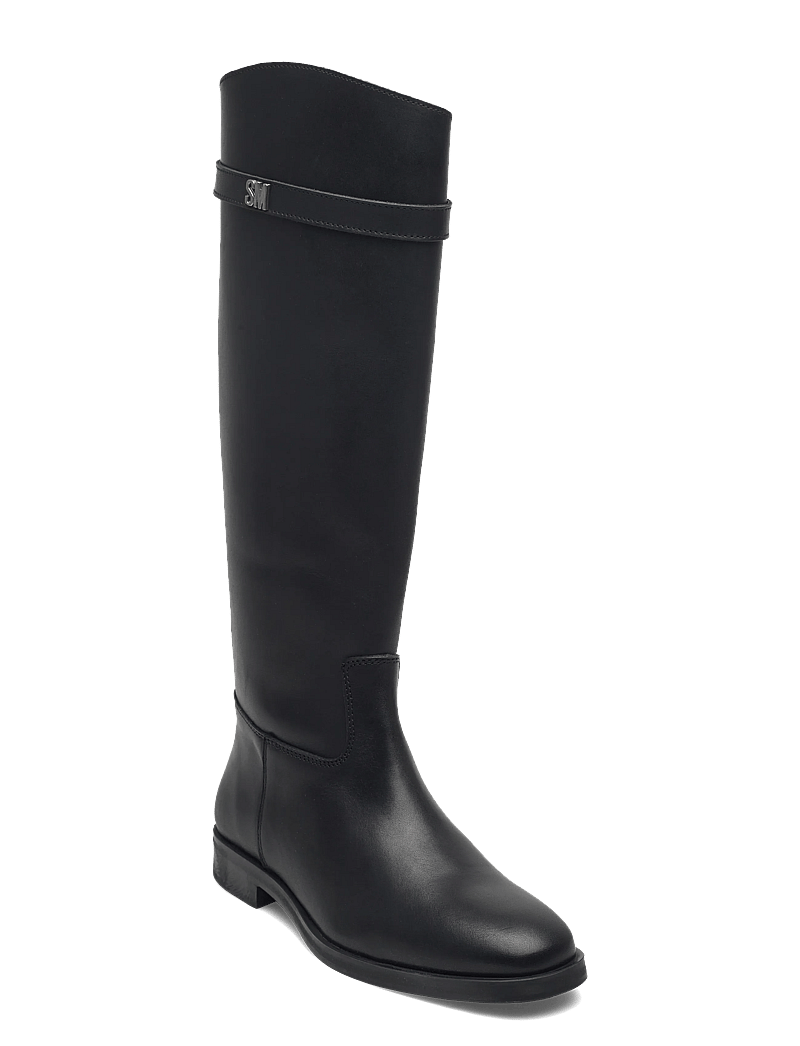 Steve Madden - Novi - pika säärega saapad - black leather - 0