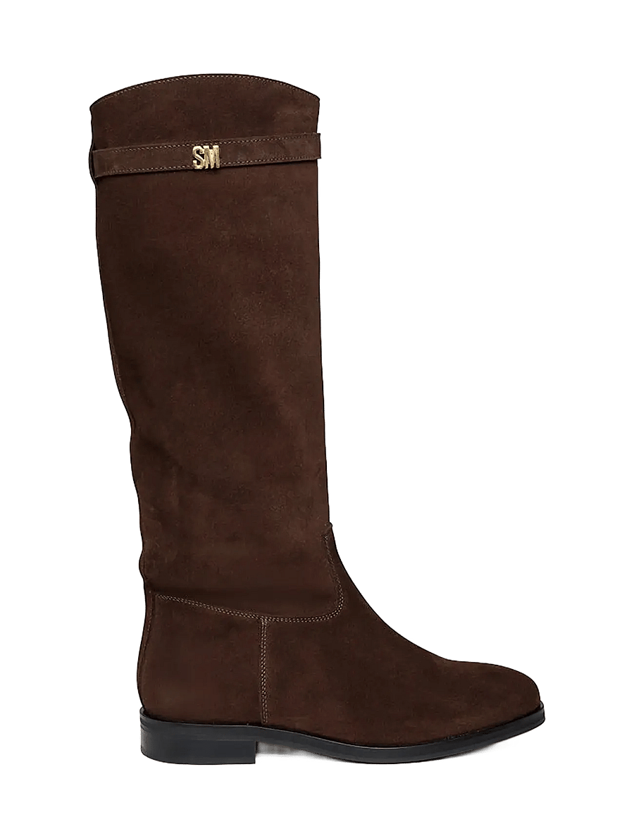 Steve Madden - Novi - knee high boots - drk brn suede - 1