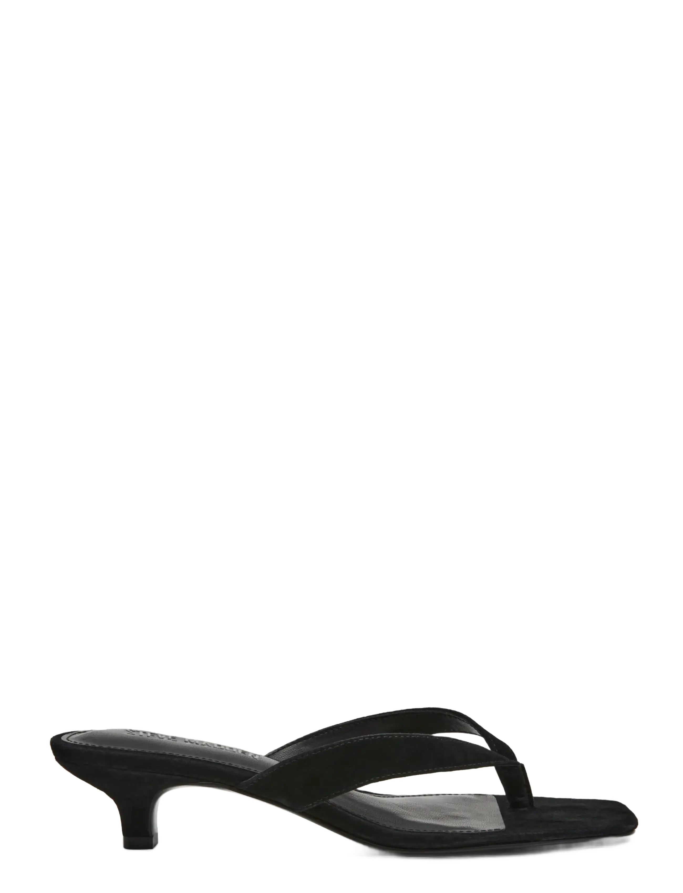 Steve Madden Tracie - Högklackade skor - BLACK SUED / black