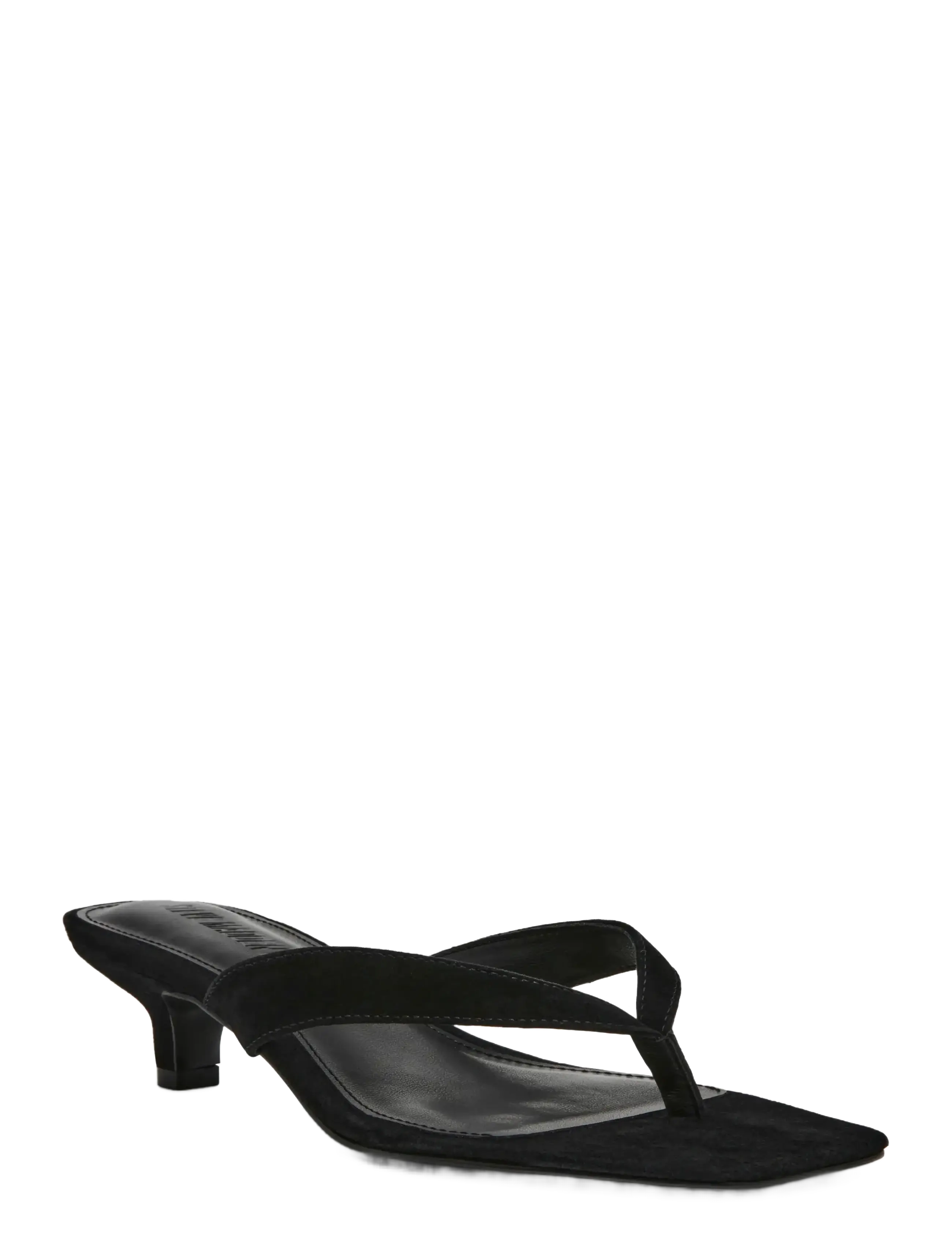 Steve Madden - Tracie - festmode zu outlet-preisen - black sued - 1