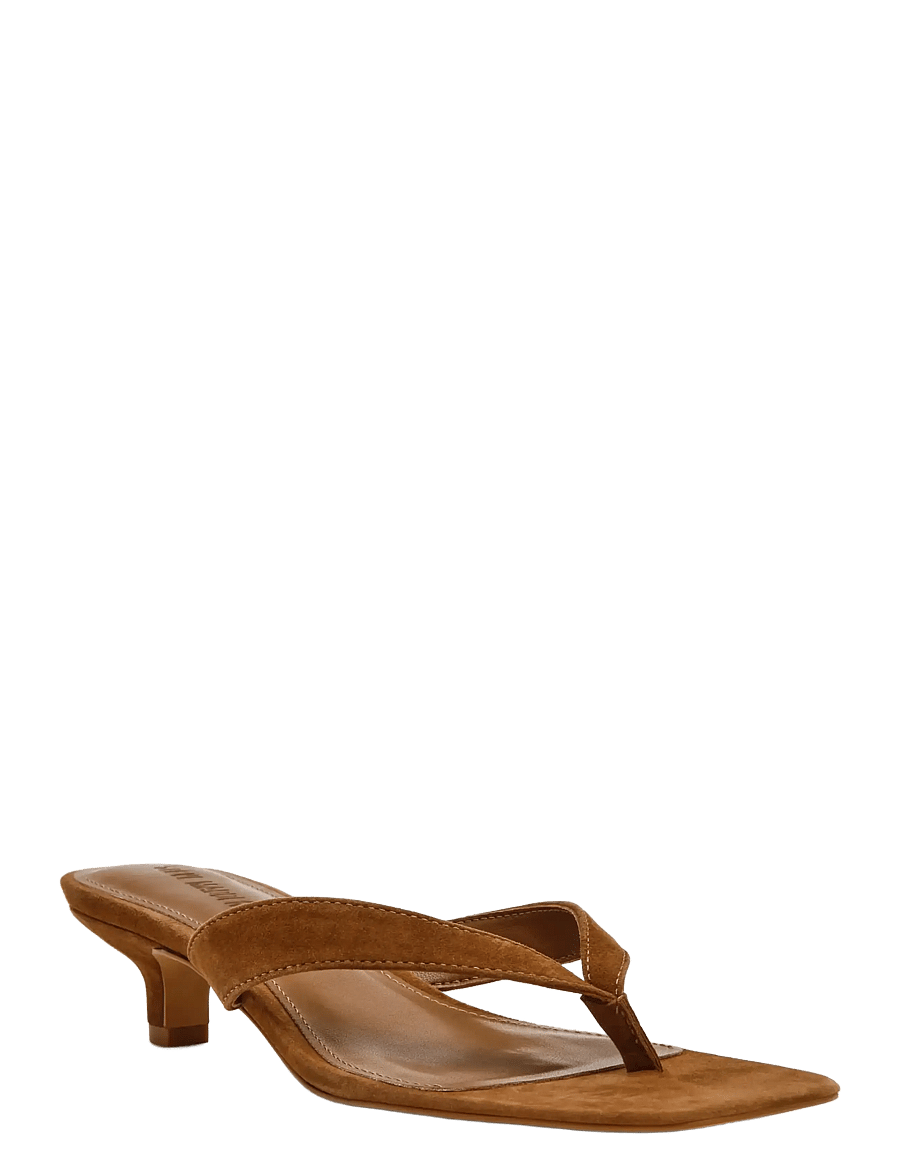 Steve Madden - Tracie - heeled sandals - chestnut suede - 1
