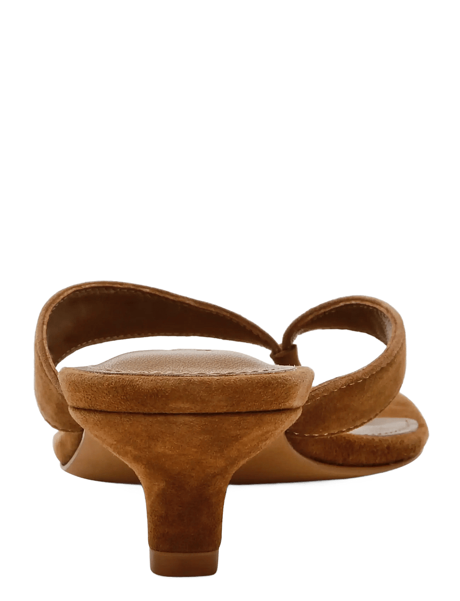 Steve Madden - Tracie - heeled sandals - chestnut suede - 4