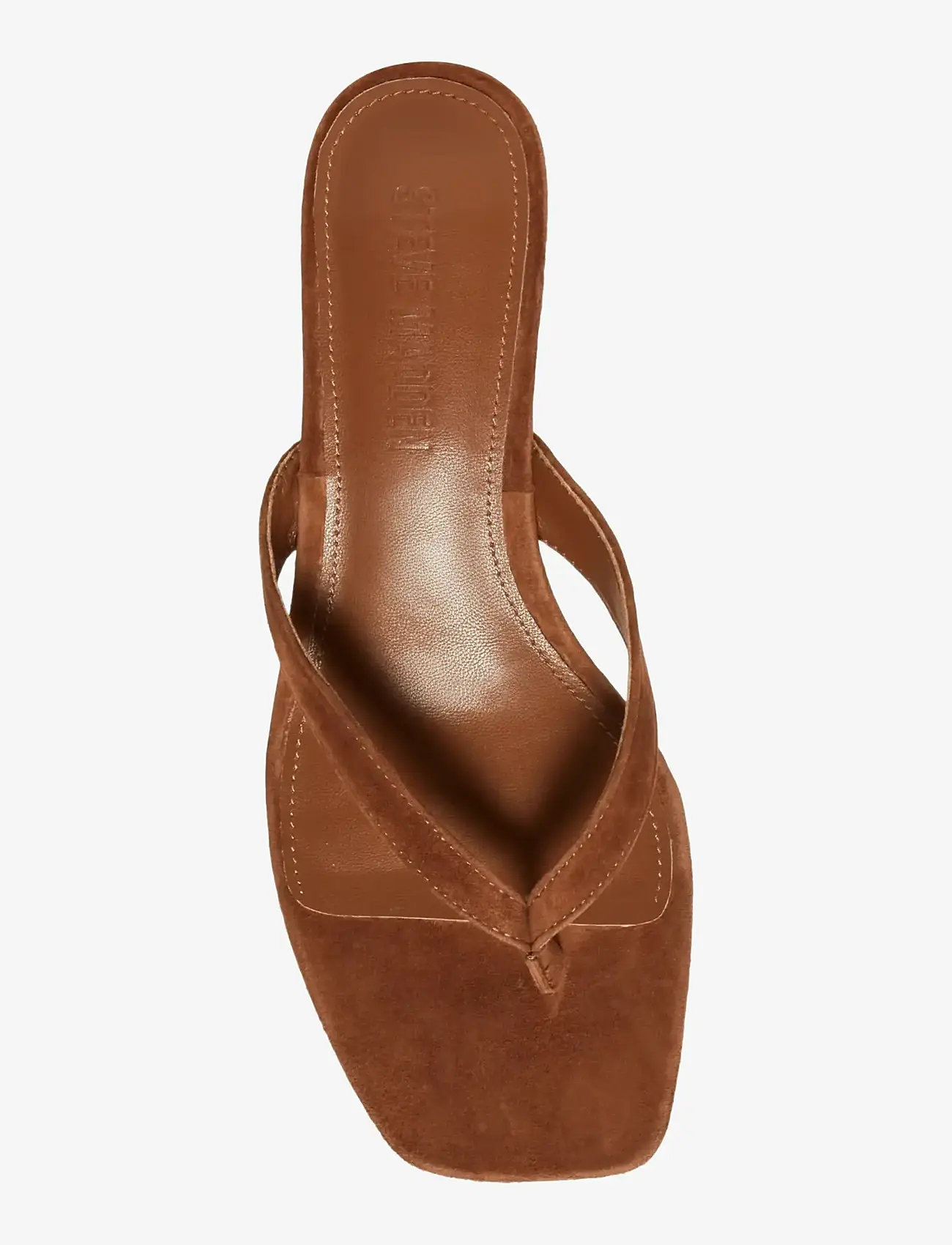 Steve Madden - Tracie - sandaler med hæl - chestnut suede - 5