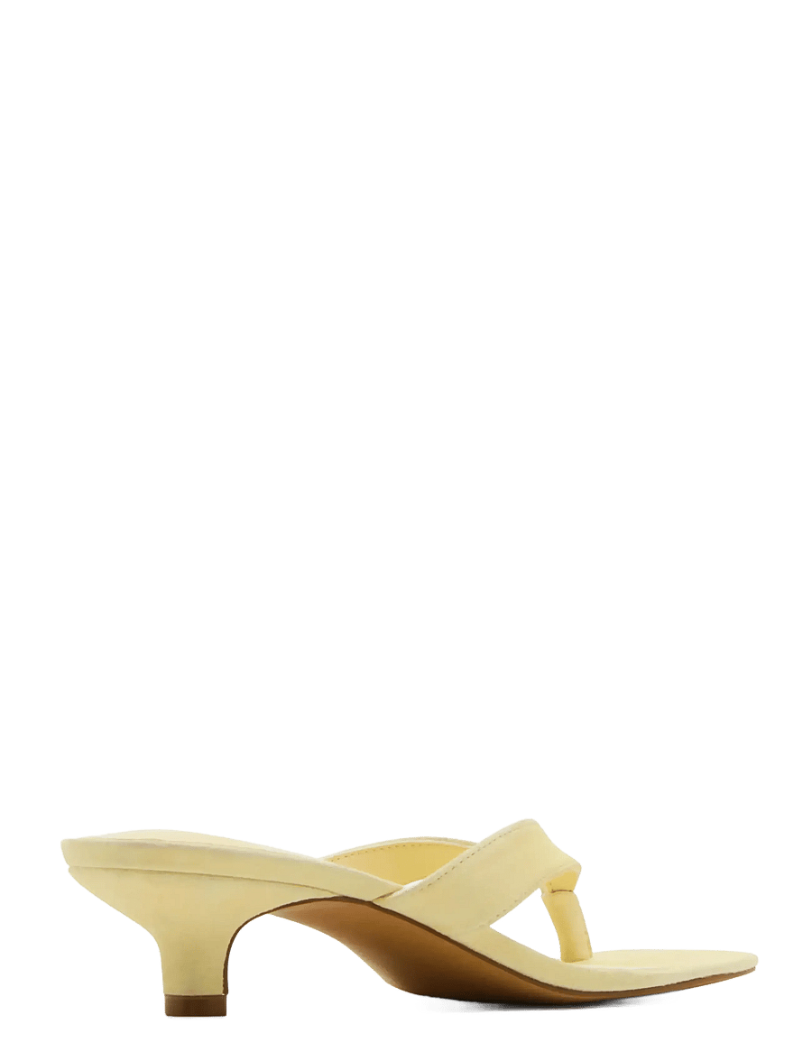 Steve Madden - Tracie - sandaler med hæl - yellow suede - 2