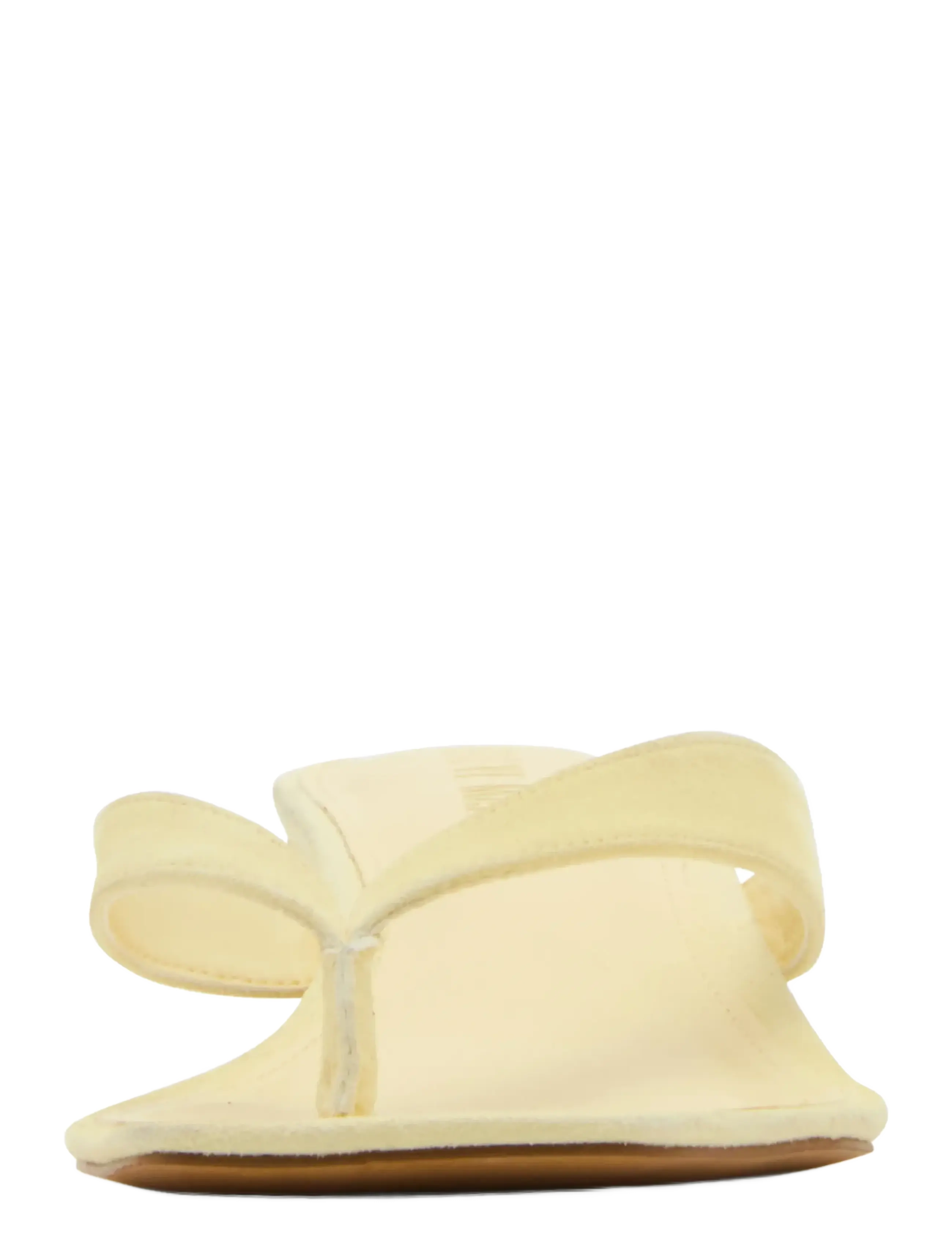Steve Madden - Tracie - party wear at outlet prices - yellow suede - 3