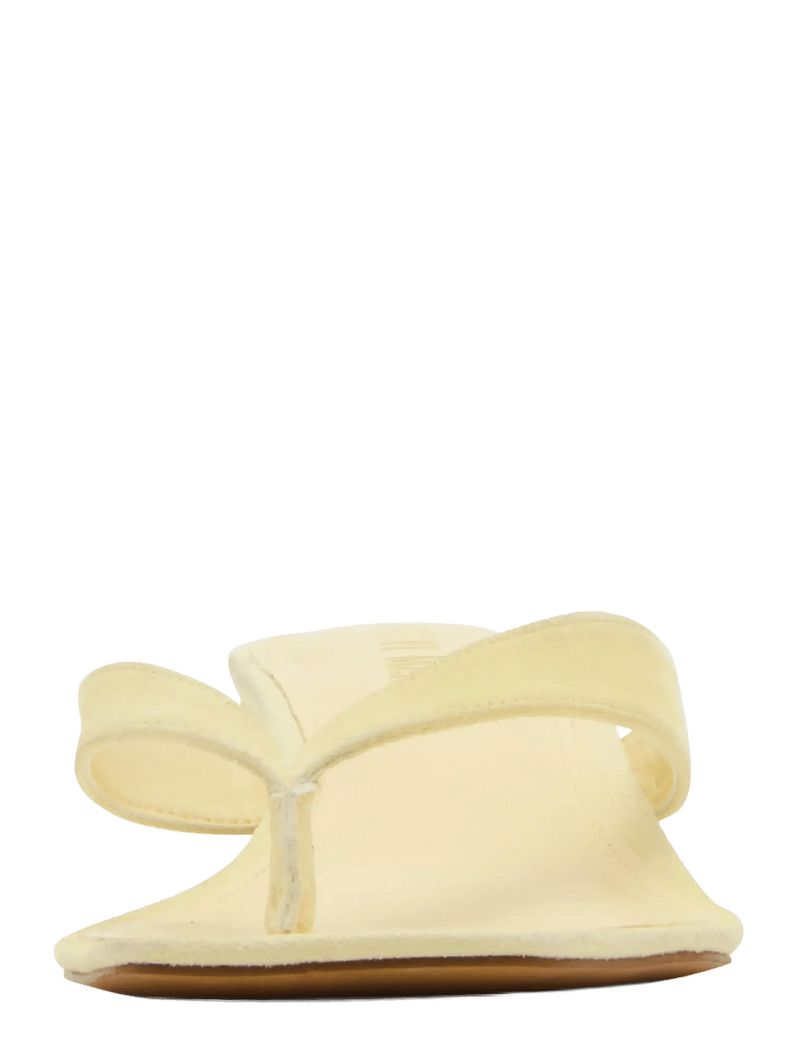 Steve Madden - Tracie - sandaler med hæl - yellow suede - 3