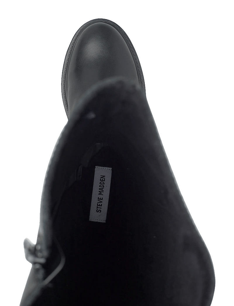 Steve Madden - Neva - knee high boots - black leather - 3