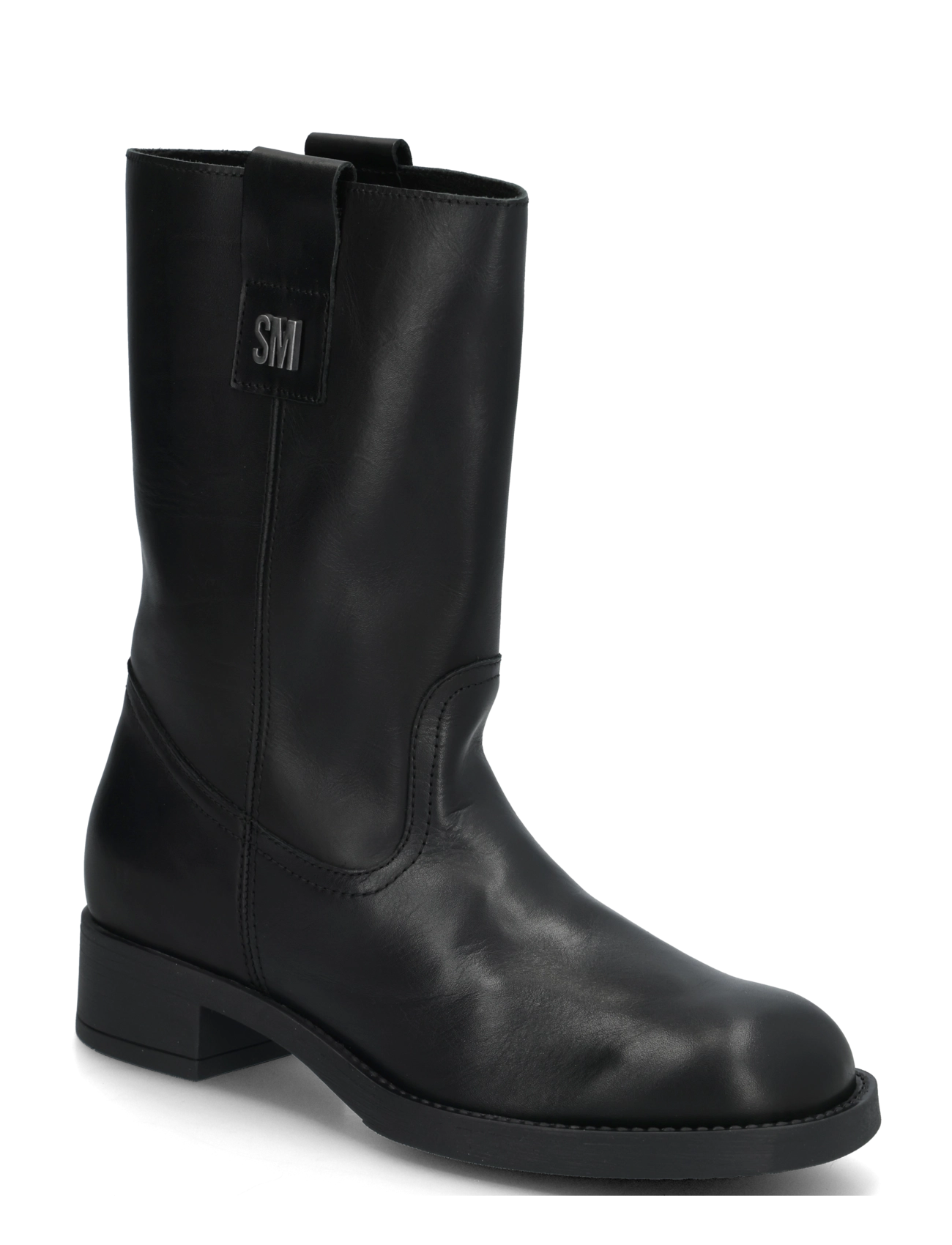 Steve Madden Zethy - Vardagsstil - BLACK LEATHER / black