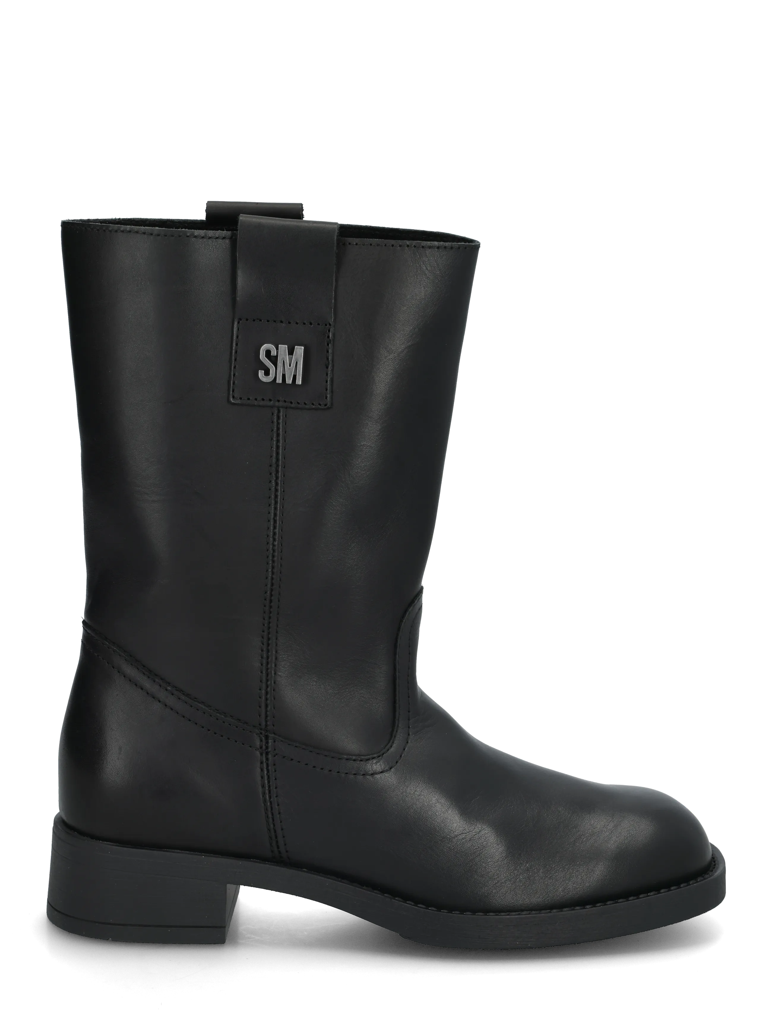 Steve Madden - Zethy - cowboy-boots - black leather - 2