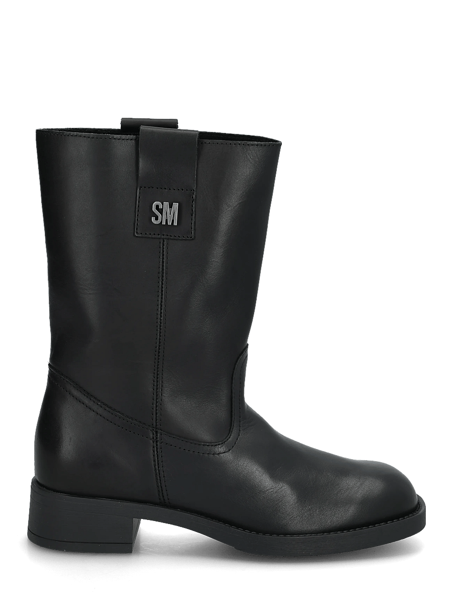 Steve Madden - Zethy - cowboy-boots - black leather - 2