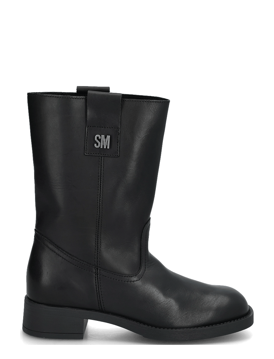 Steve Madden - Zethy - cowboy-boots - black leather - 2