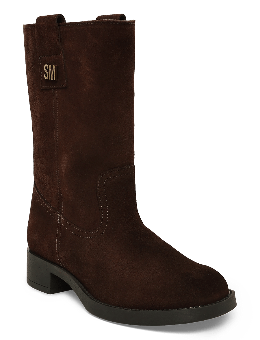 Steve Madden - Zethy - cowboy-stiefel - drk brn suede - 0