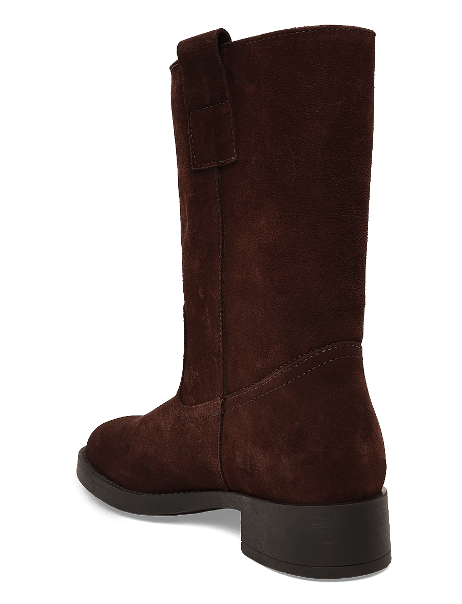 Steve Madden - Zethy - cowboy-stiefel - drk brn suede - 1
