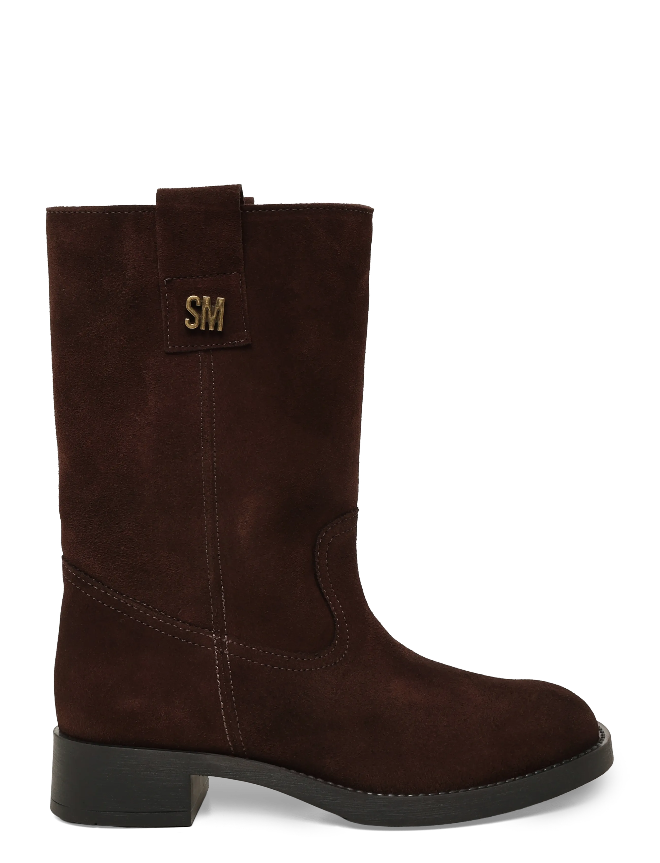 Steve Madden - Zethy - kauboisaapad - drk brn suede - 2