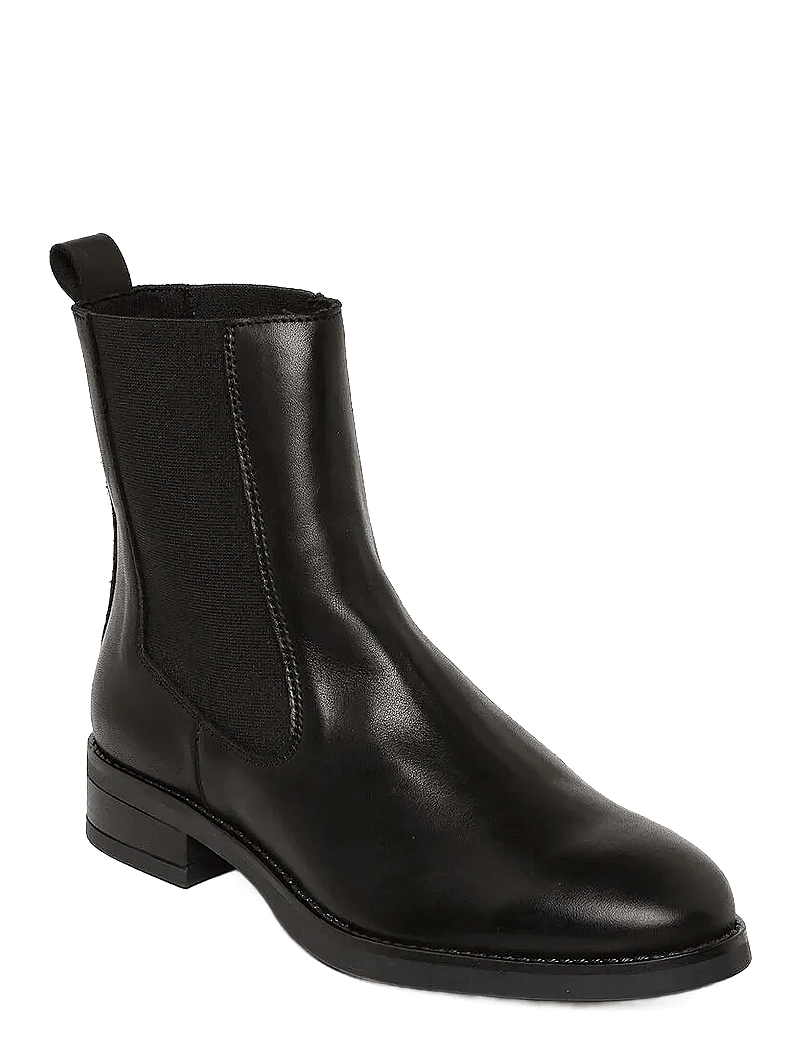 Steve Madden - Valera - madalad poolsaapad - black leather - 0