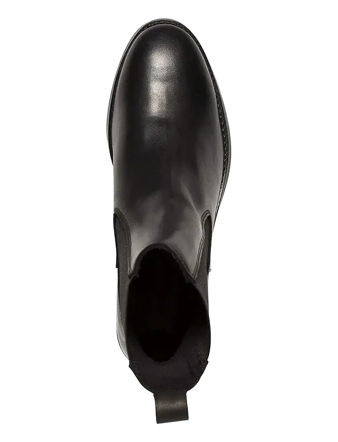 Steve Madden - Valera - flade ankelstøvler - black leather - 4