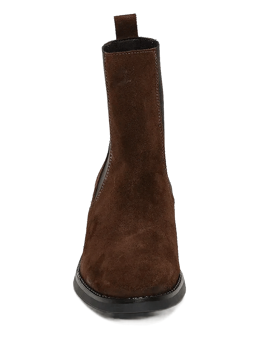 Steve Madden - Valera - madalad poolsaapad - brown suede - 2