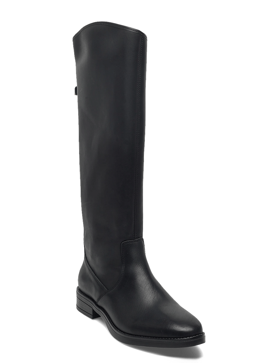 Steve Madden - Vlora - knee high boots - black leather - 0
