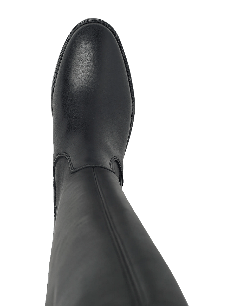 Steve Madden - Vlora - knee high boots - black leather - 3