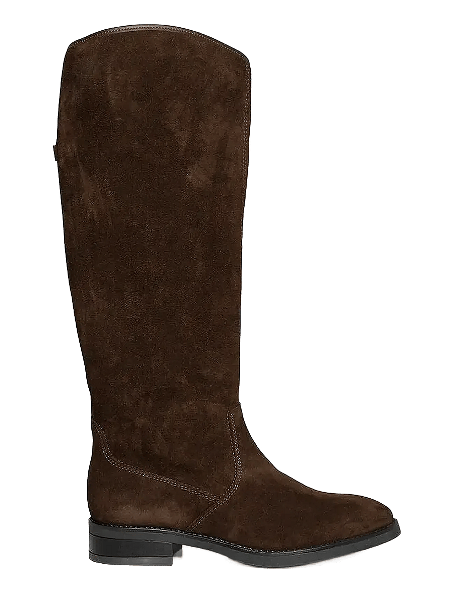 Steve Madden - Vlora - pika säärega saapad - brown suede - 1