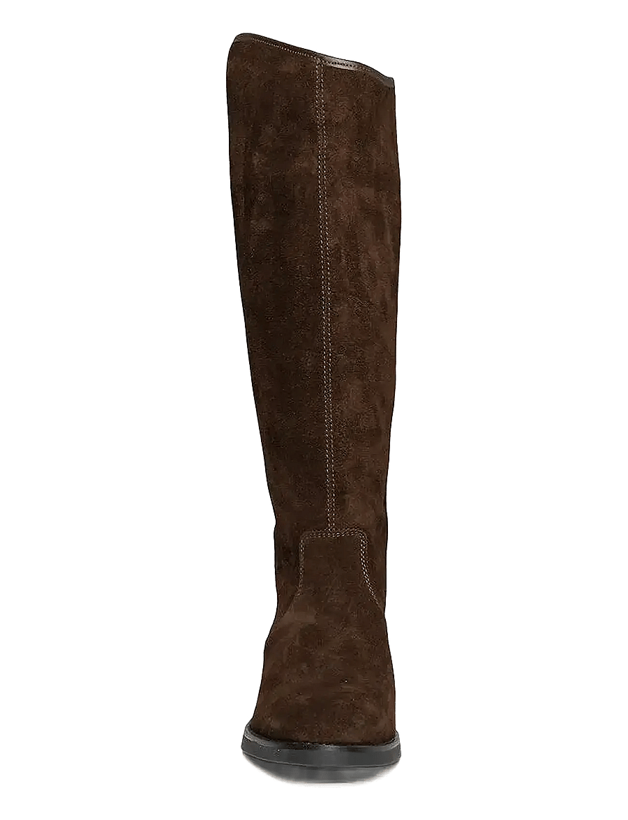Steve Madden - Vlora - pika säärega saapad - brown suede - 2