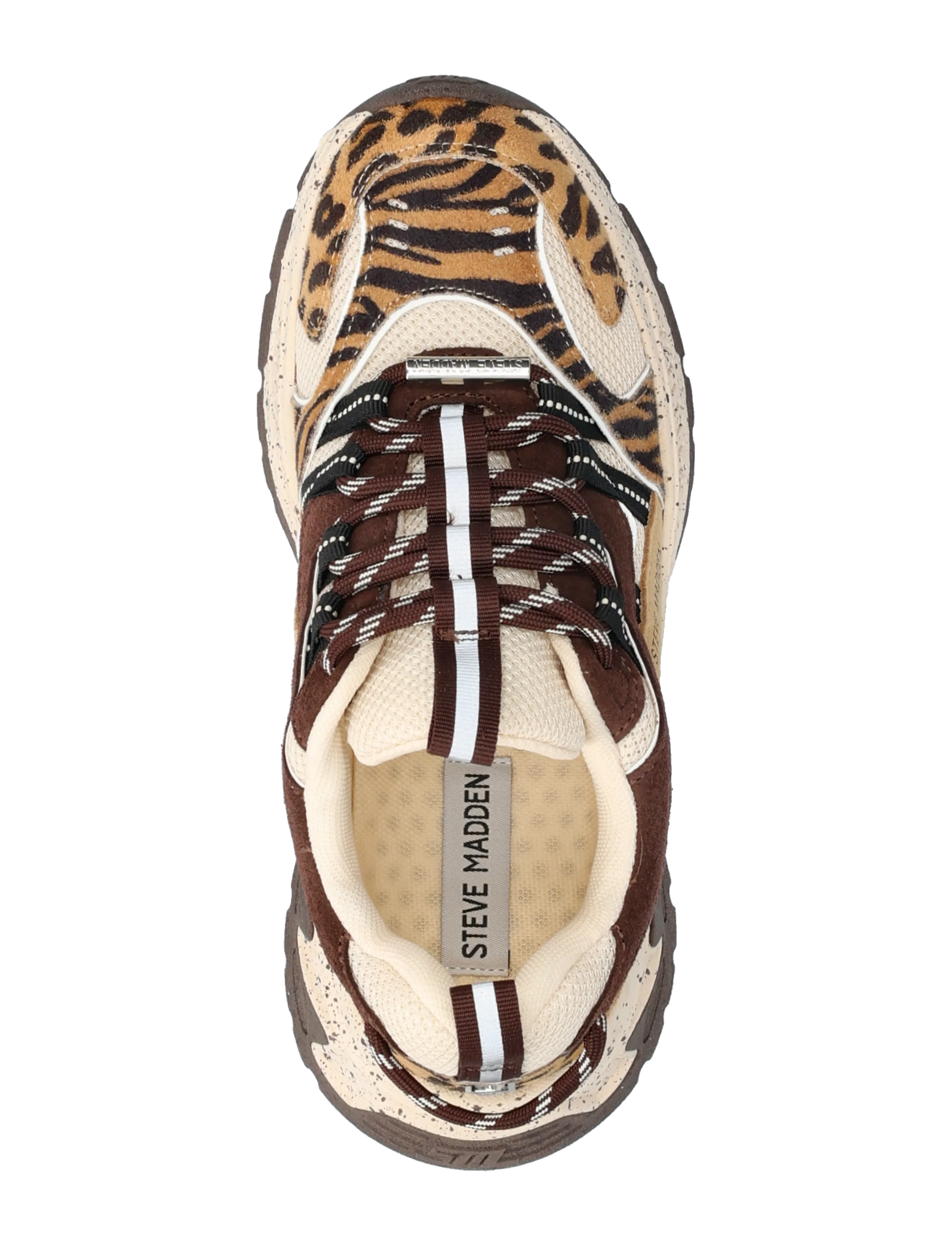 Steve Madden - Animates-LE - chunky sneakers - brn leopard - 3