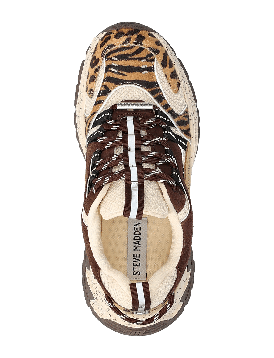 Steve Madden - Animates-LE - platform sneakers - brn leopard - 3