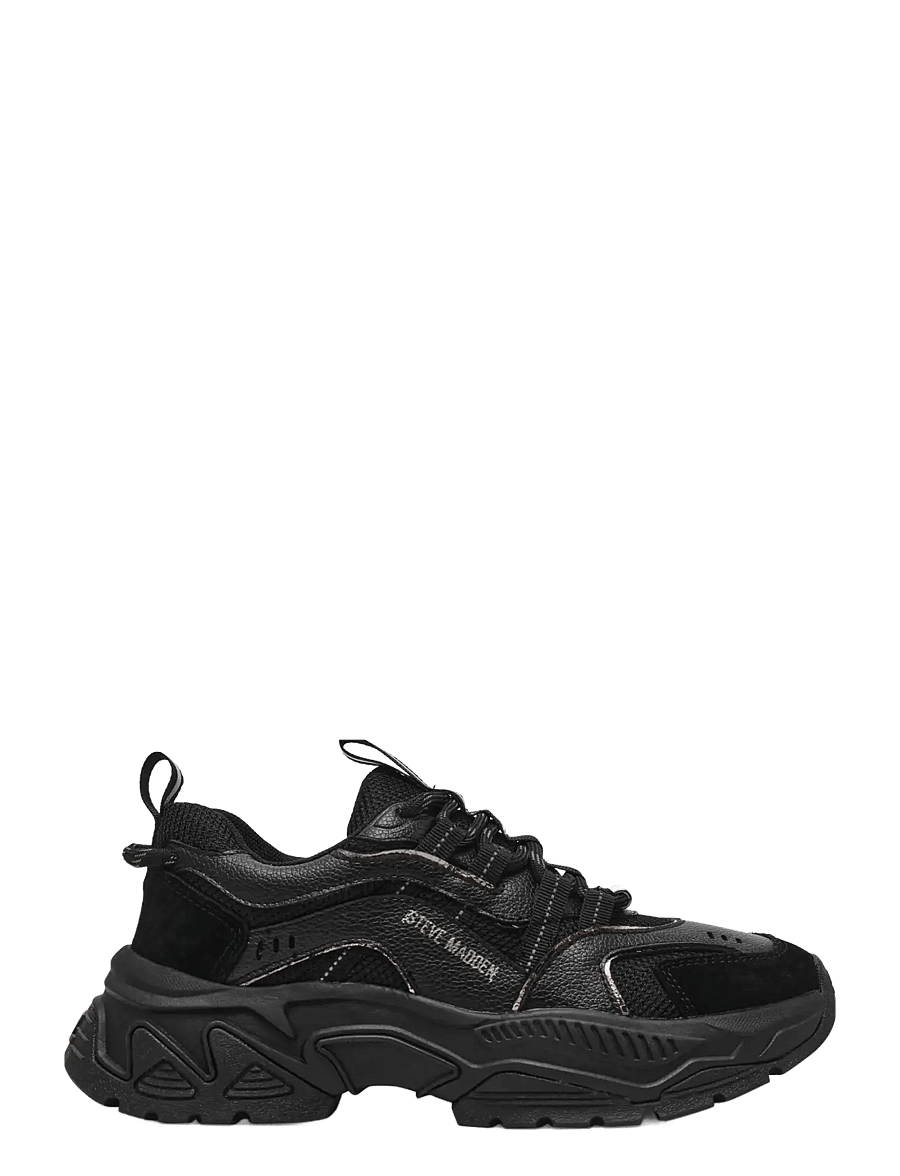 Steve Madden - Animates-E - niedrige sneaker - black/black - 0