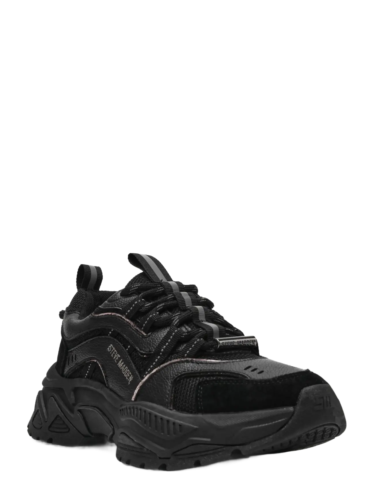 Steve Madden - Animates-E - sneakers med lavt skaft - black/black - 1
