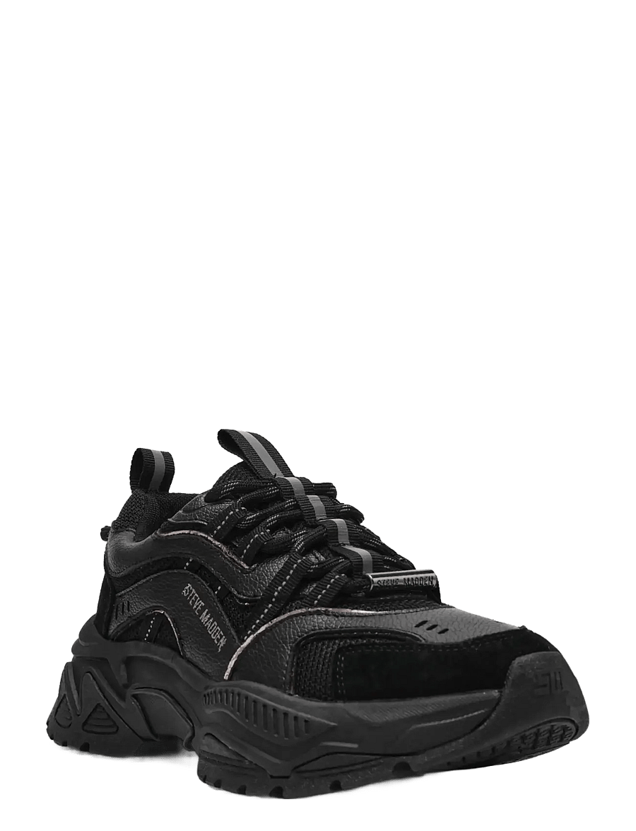 Steve Madden - Animates-E - niedrige sneaker - black/black - 1