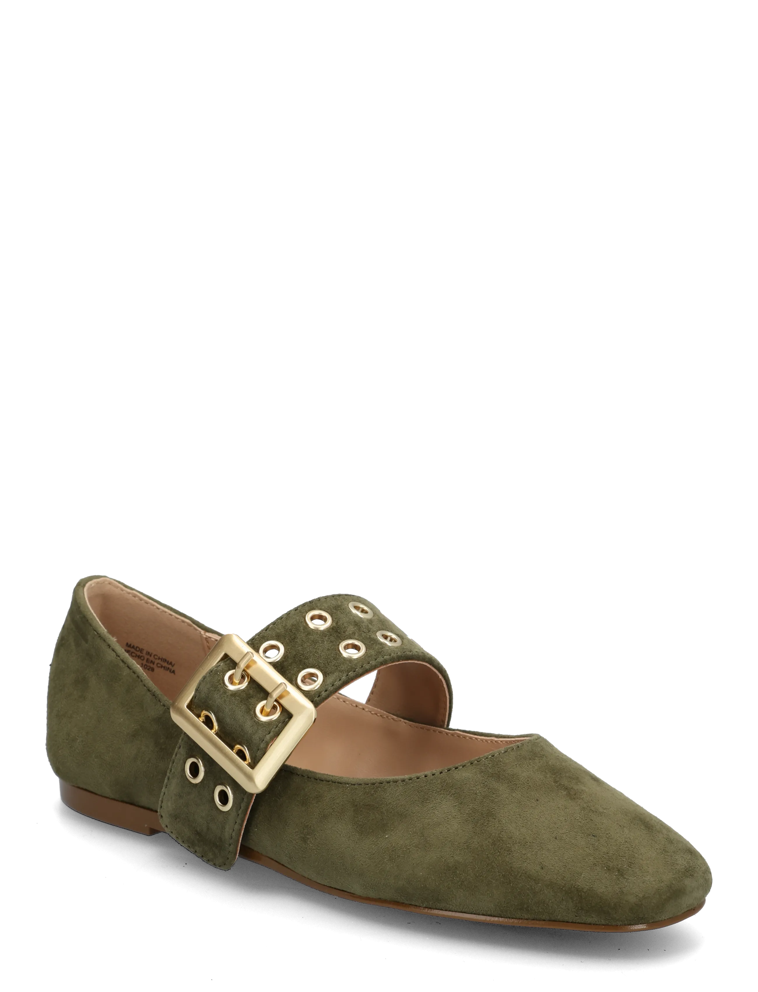 Steve Madden Atlantica - Ballerinaskor - OLV SUEDE / khaki/green