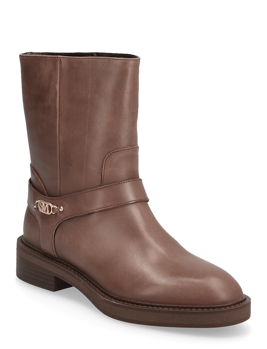 Steve Madden - Loophole - flache stiefeletten - brown leat - 0
