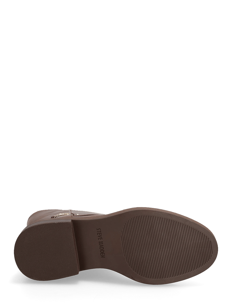 Steve Madden - Loophole - flache stiefeletten - brown leat - 4
