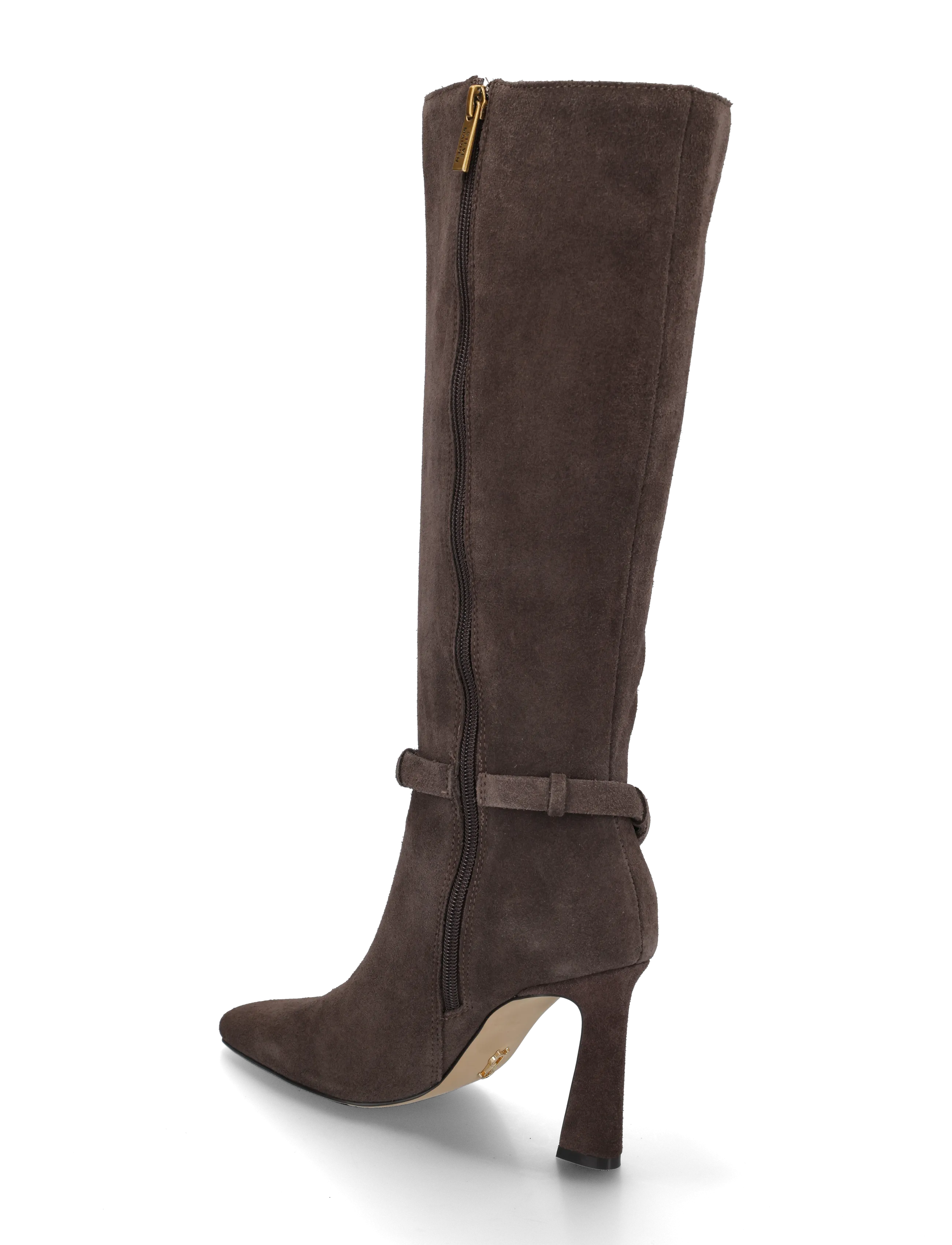 Steve Madden - Sirrens - knähöga stövlar - brown sued - 1