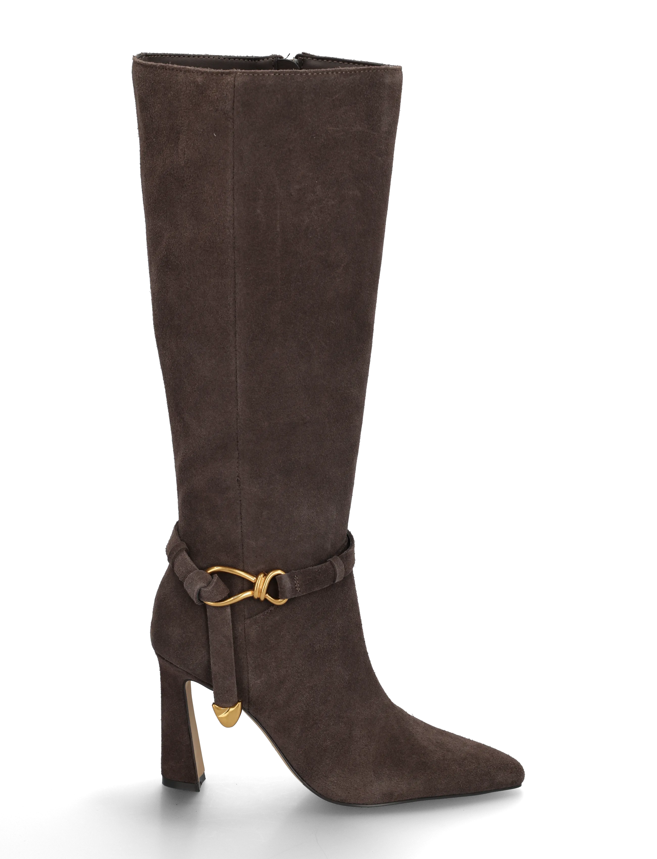 Steve Madden - Sirrens - knähöga stövlar - brown sued - 2