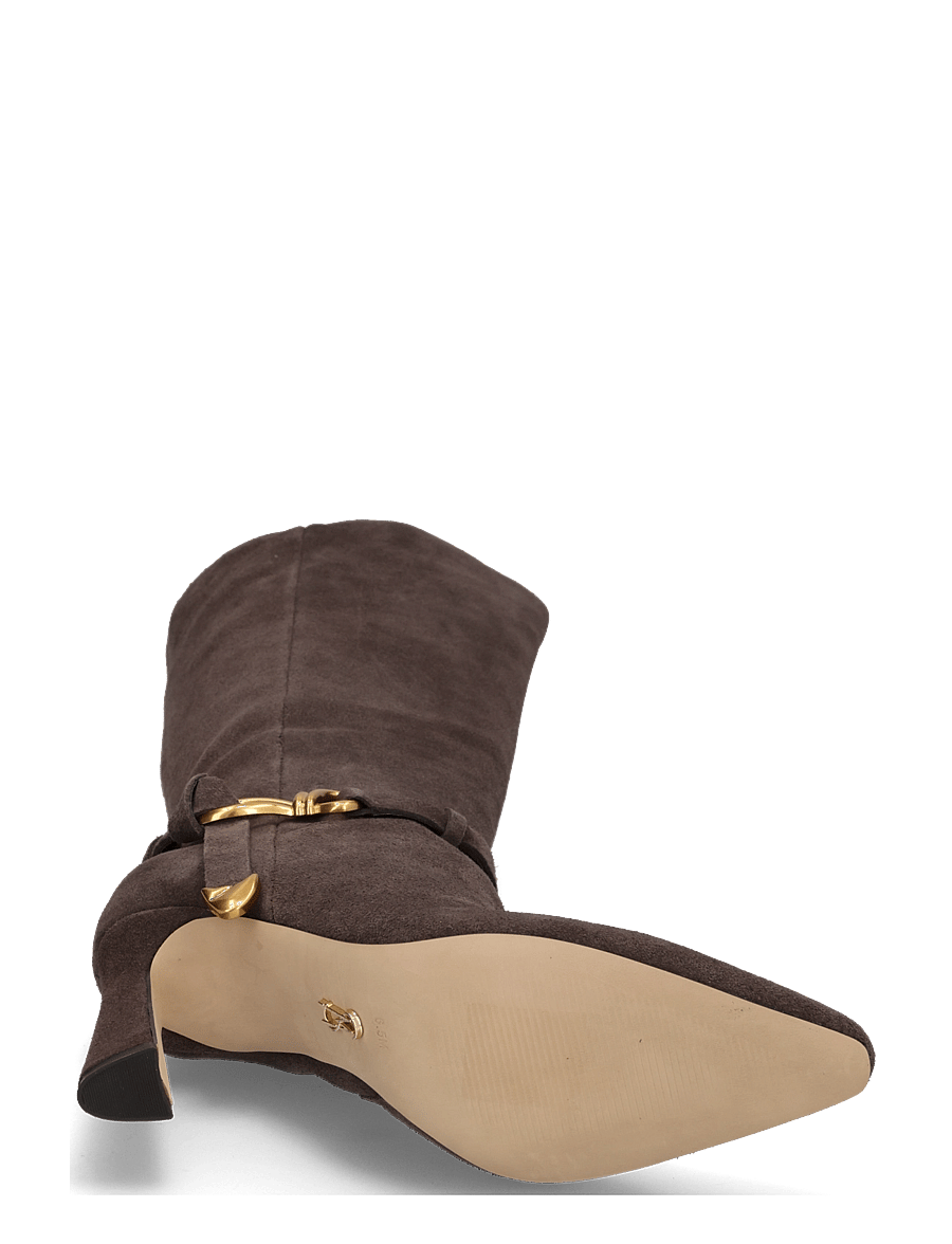Steve Madden - Sirrens - põlveni saapad - brown sued - 4