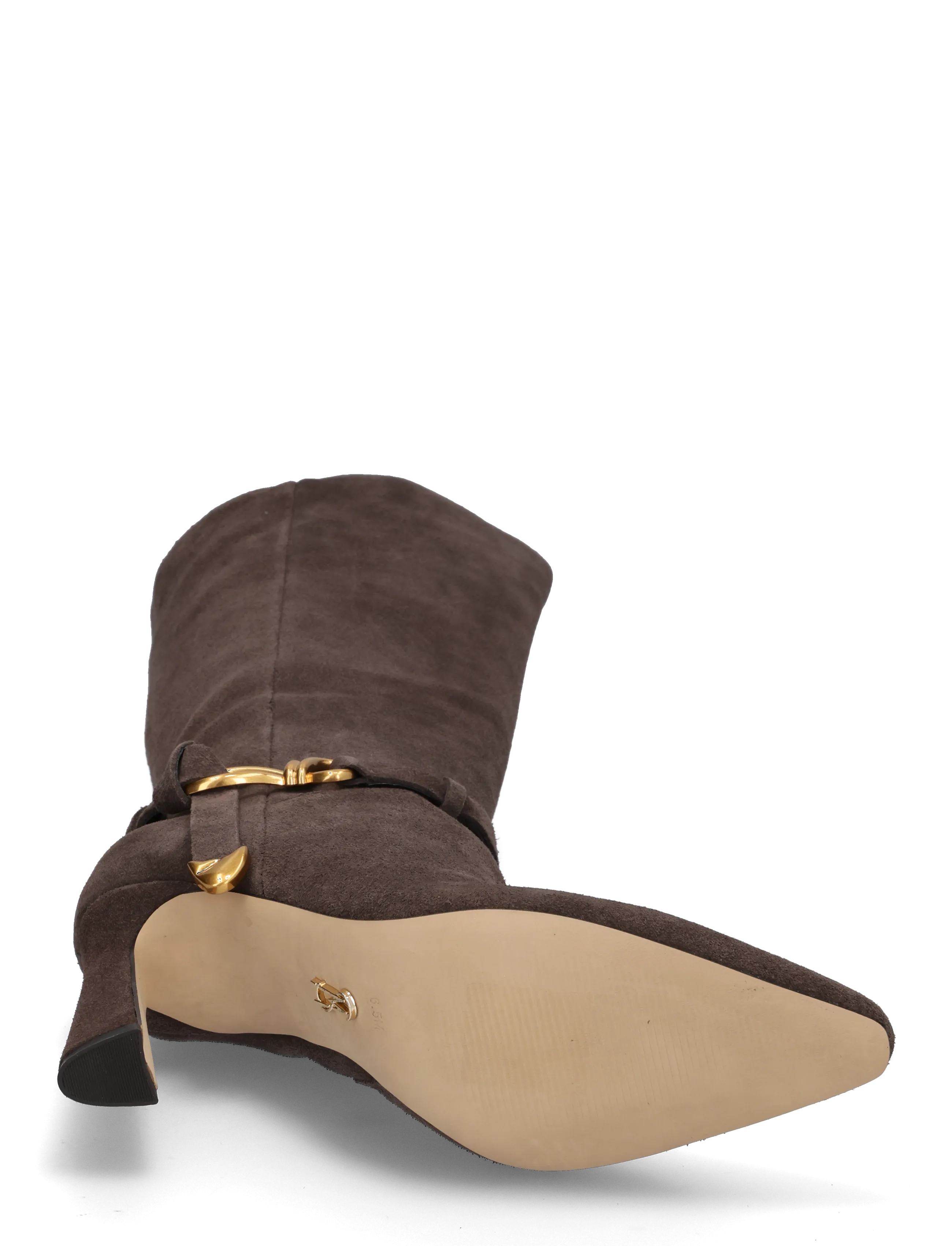 Steve Madden - Sirrens - knähöga stövlar - brown sued - 4